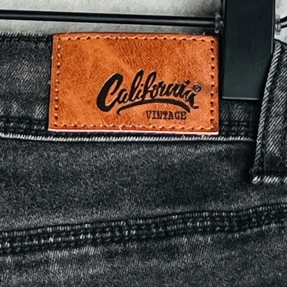 California Vintage Jeans Womens Size 9 Blue Slim Straight Whisker Wash Urban - Picture 4 of 14